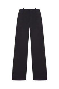 COTTON CHILL-FIT PANTS IN BLACK