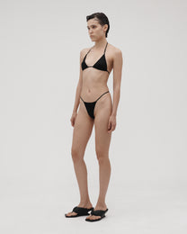 SHEER BRIEFS IN BLACK