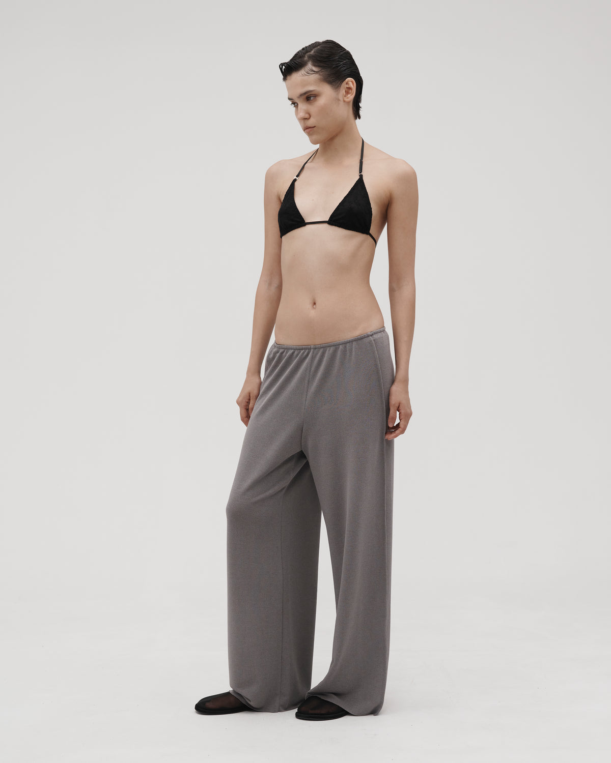 RELAXED PANTS IN AMETHYST