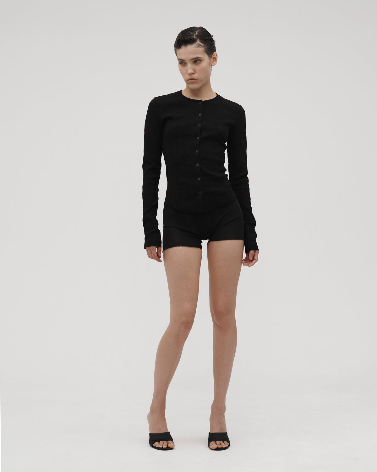 MINI SHORTS IN BLACK