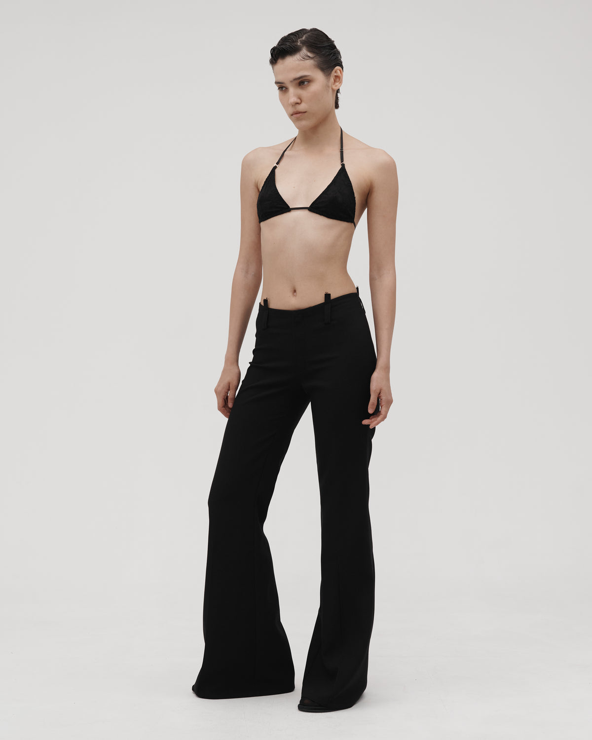 FLARED LEG PANTS