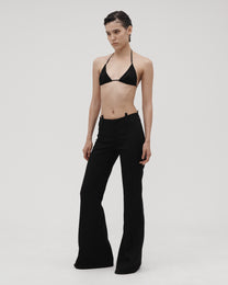 FLARED LEG PANTS