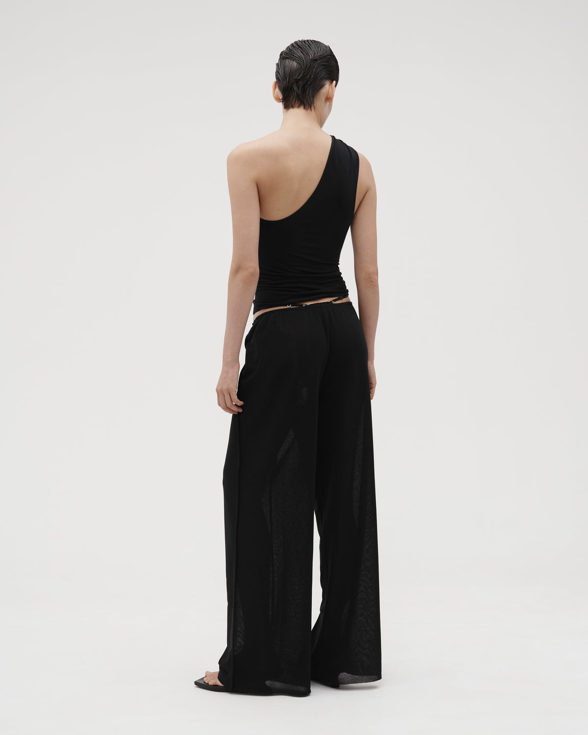 RELAXED PANTS IN BLACK