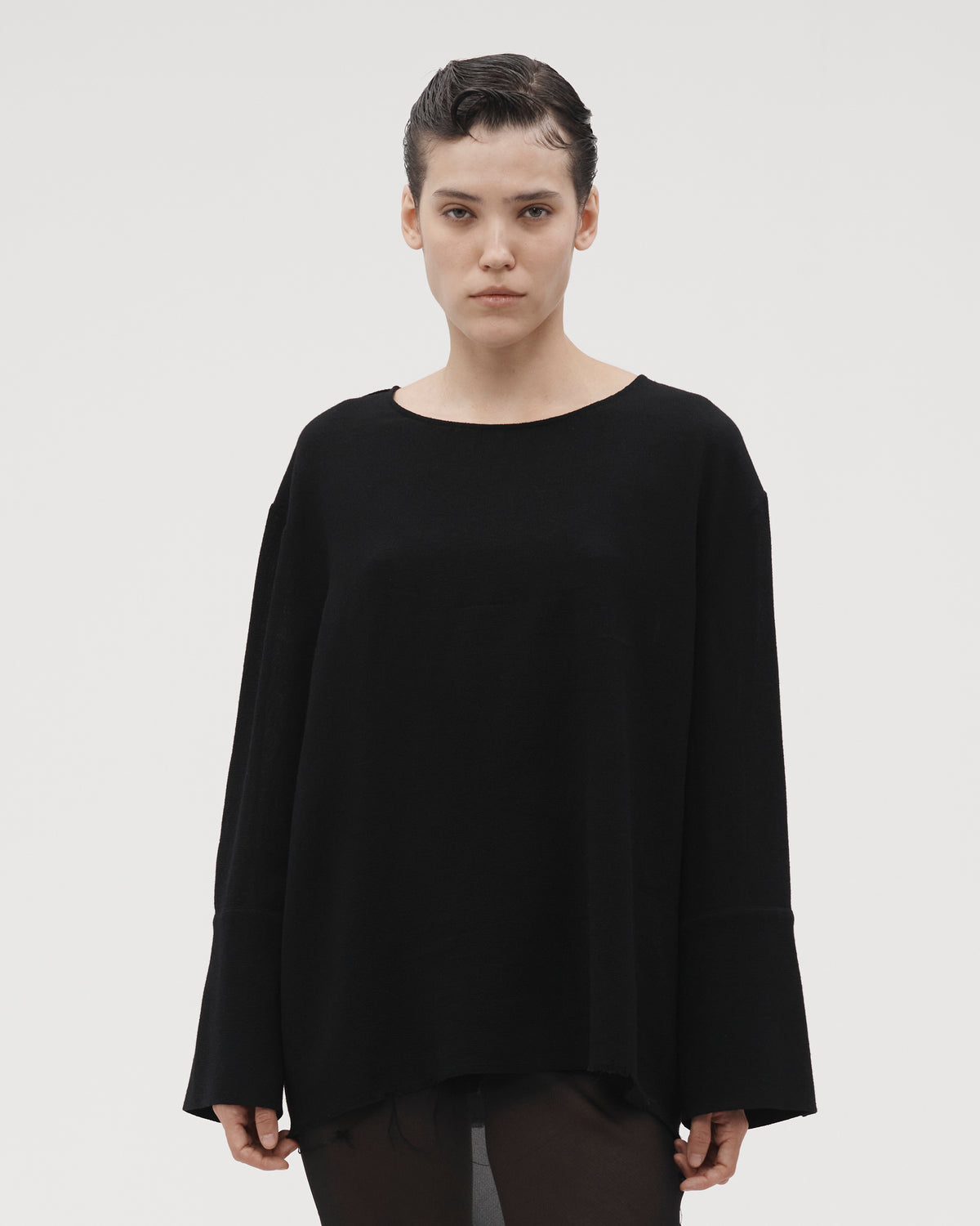 LOOSE SHIRT WITH CUFF
