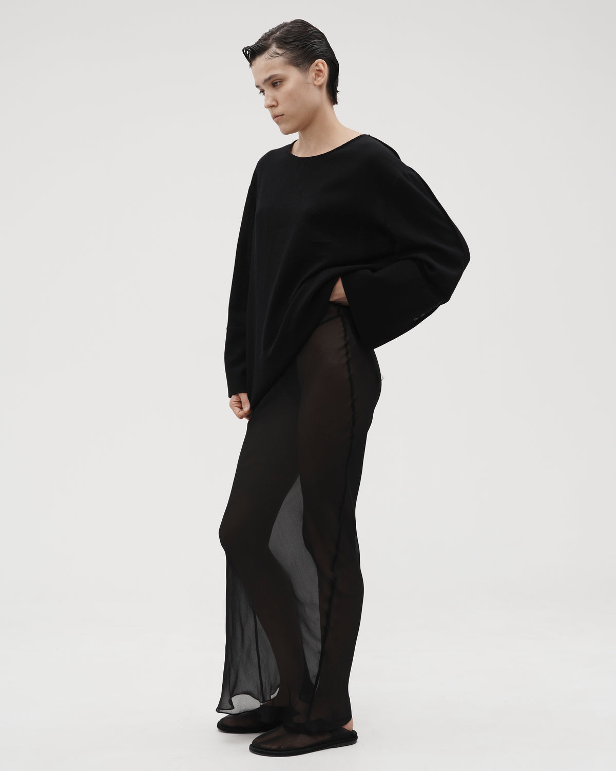 LOOSE SHIRT WITH CUFF