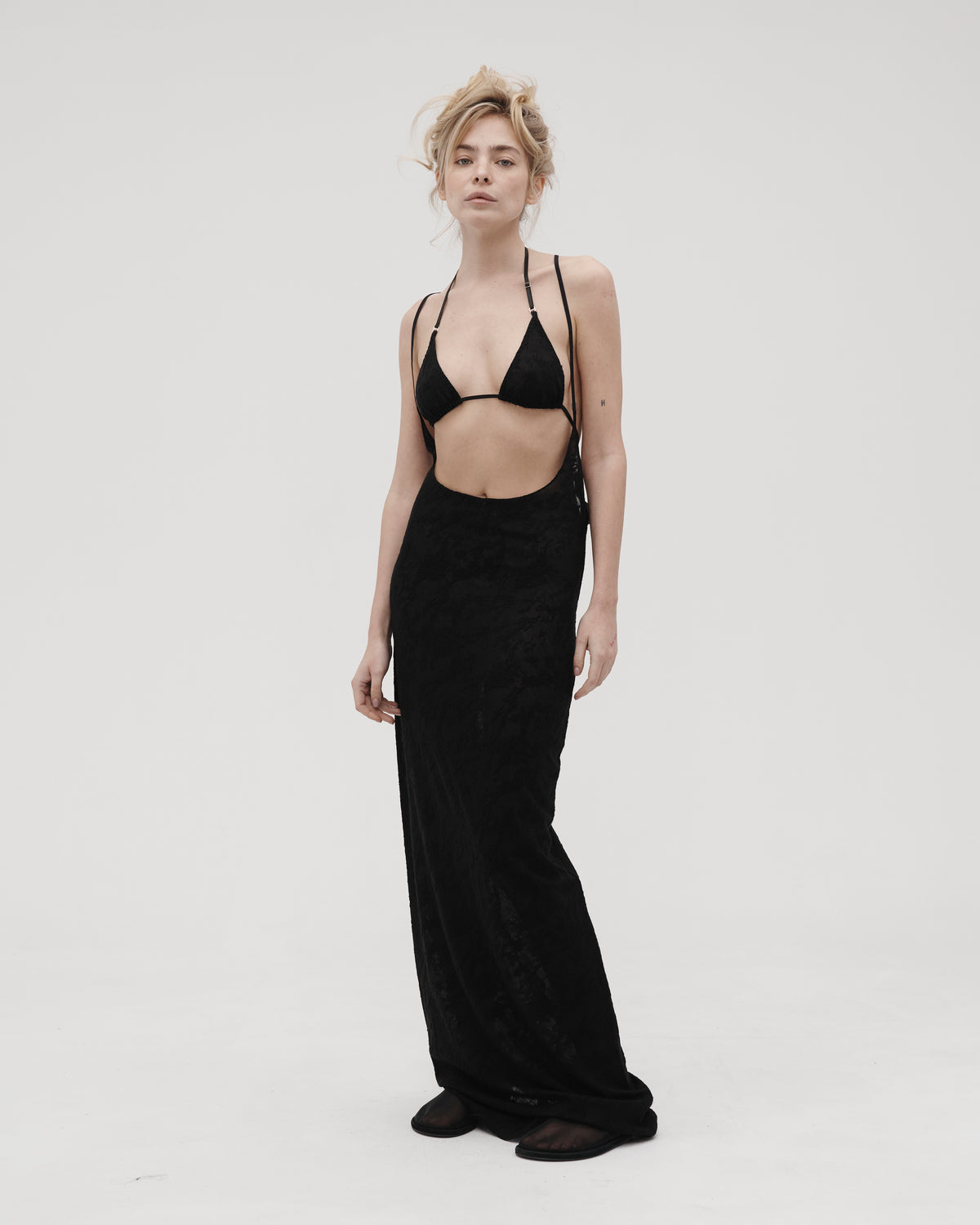 CUT-OUT MAXI DRESS