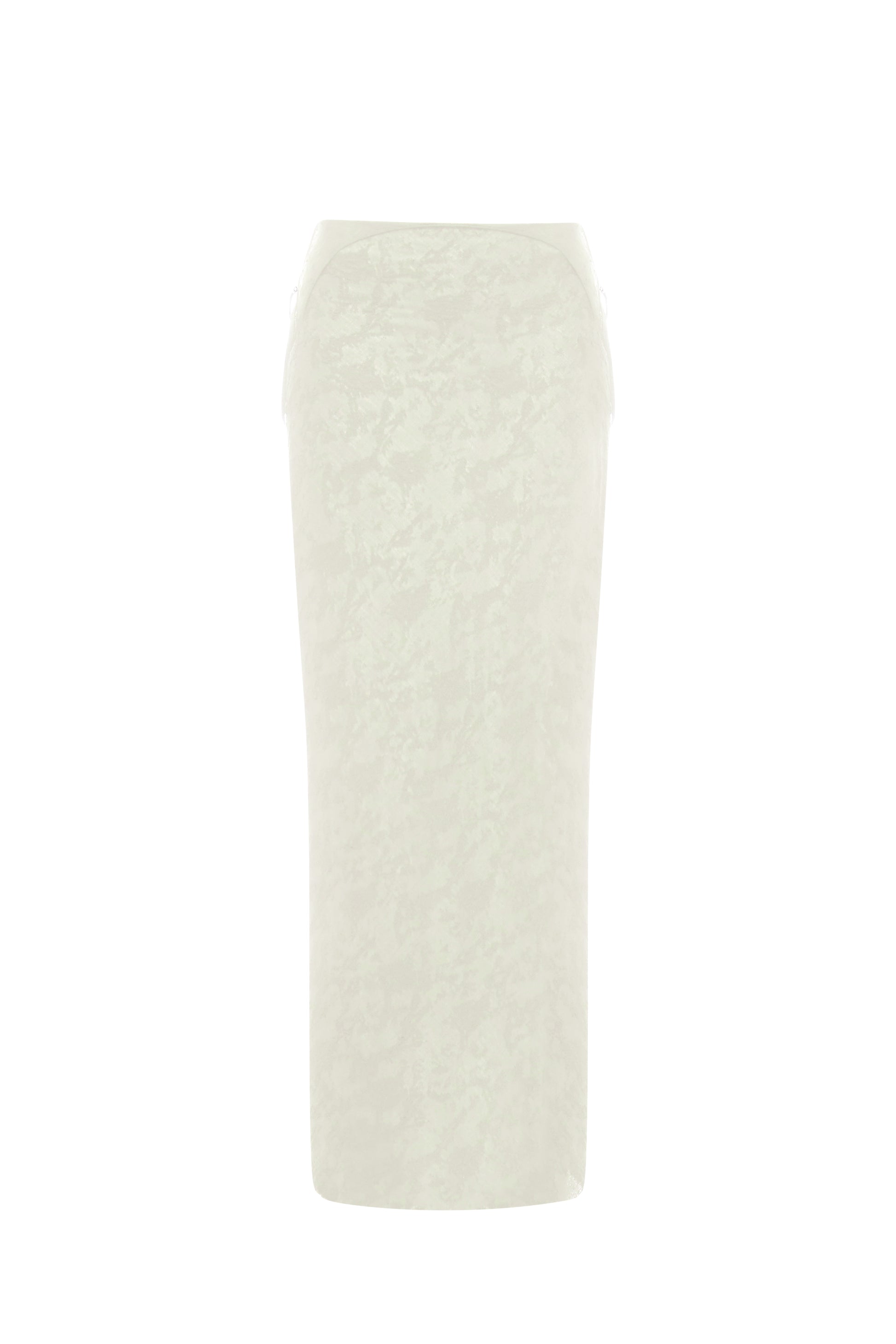 CUT-OUT MAXI DRESS IN IVORY