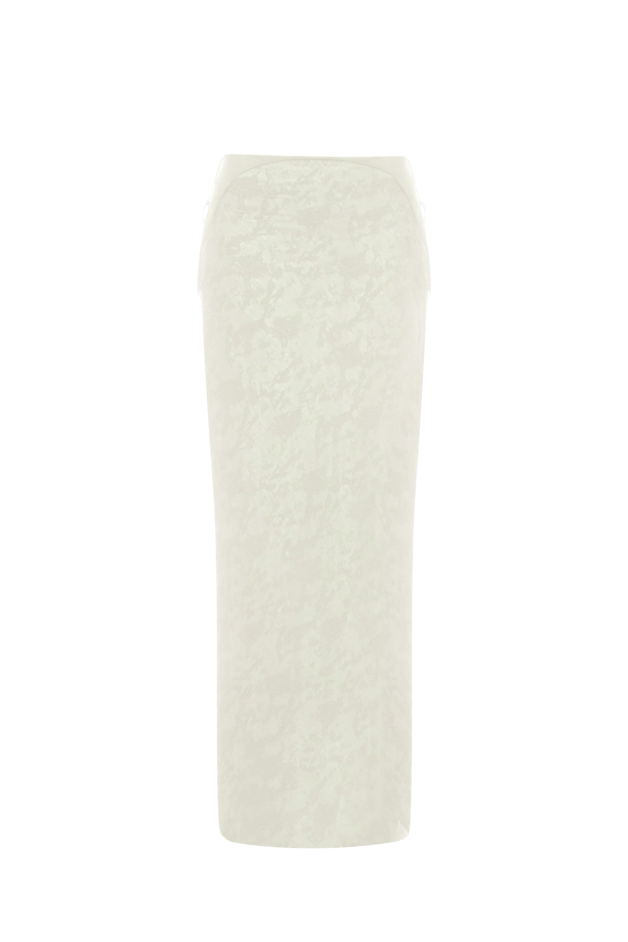 CUT-OUT MAXI DRESS IN IVORY