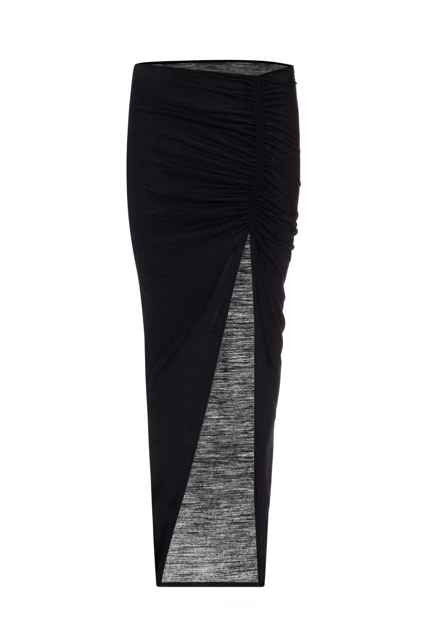 WOOL FLOOR-LENGTH SKIRT