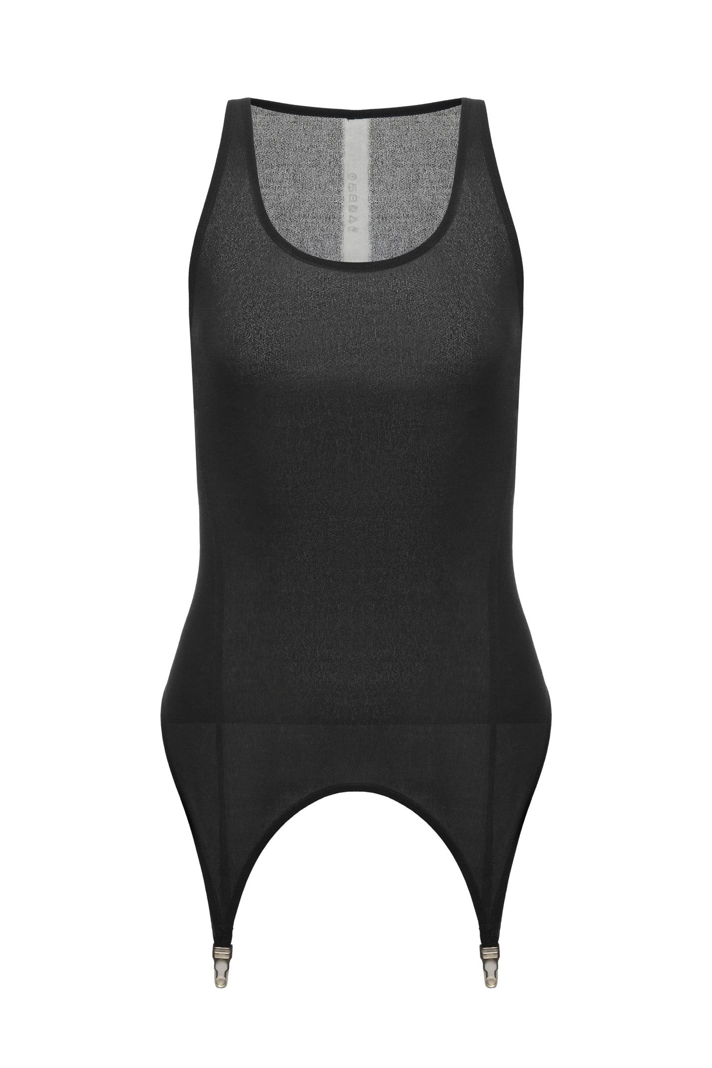 FASTEN ME TOP IN BLACK