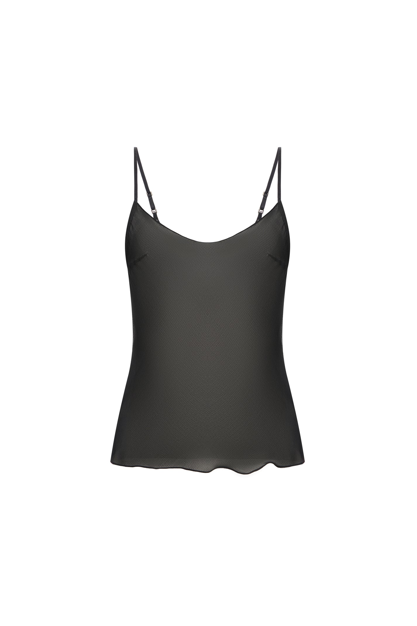 SHEER SILK TOP
