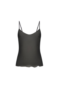 SHEER SILK TOP