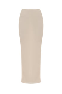 DAILY MAXI SKIRT IN BEIGE