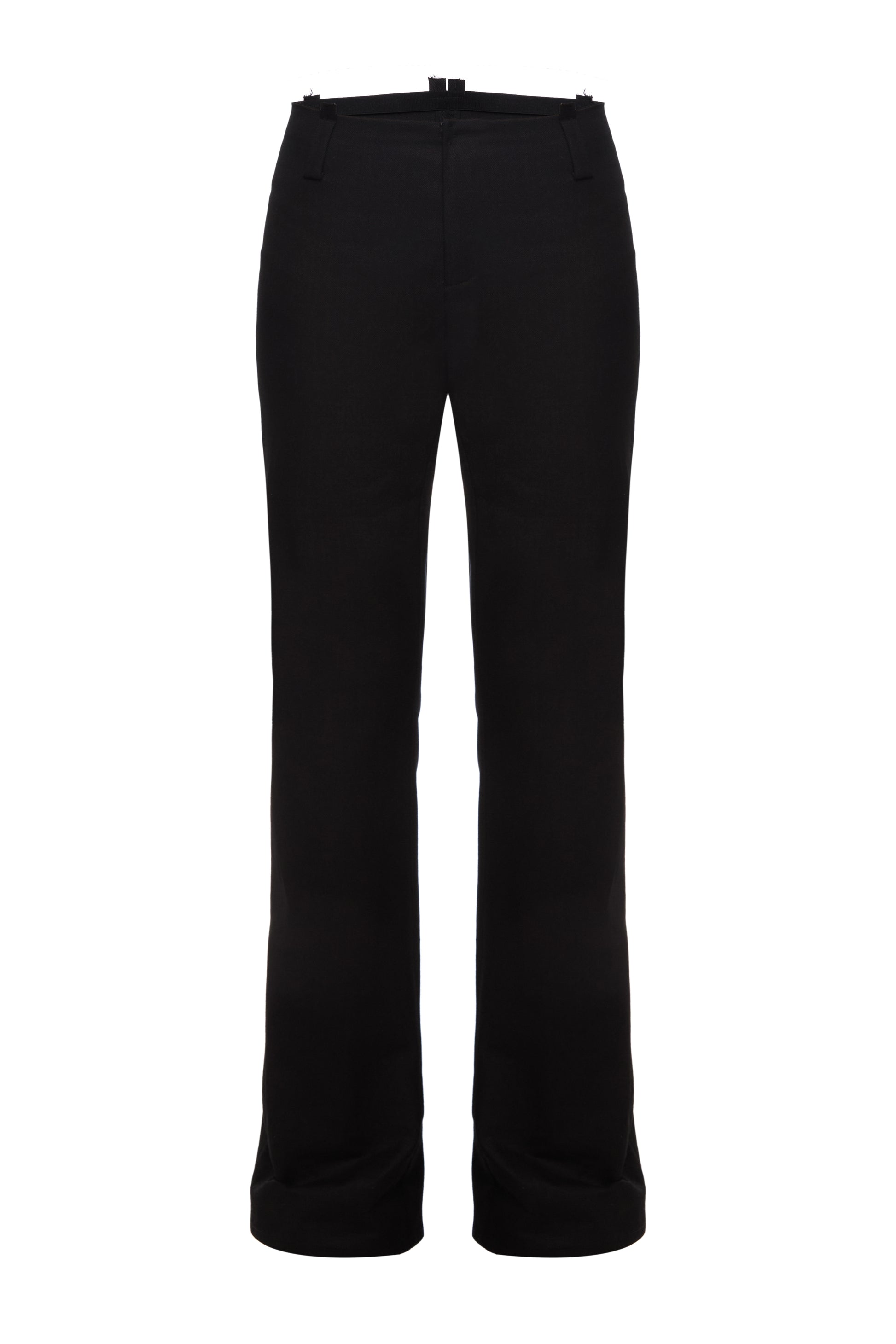 LOW RISE DENIM PANTS