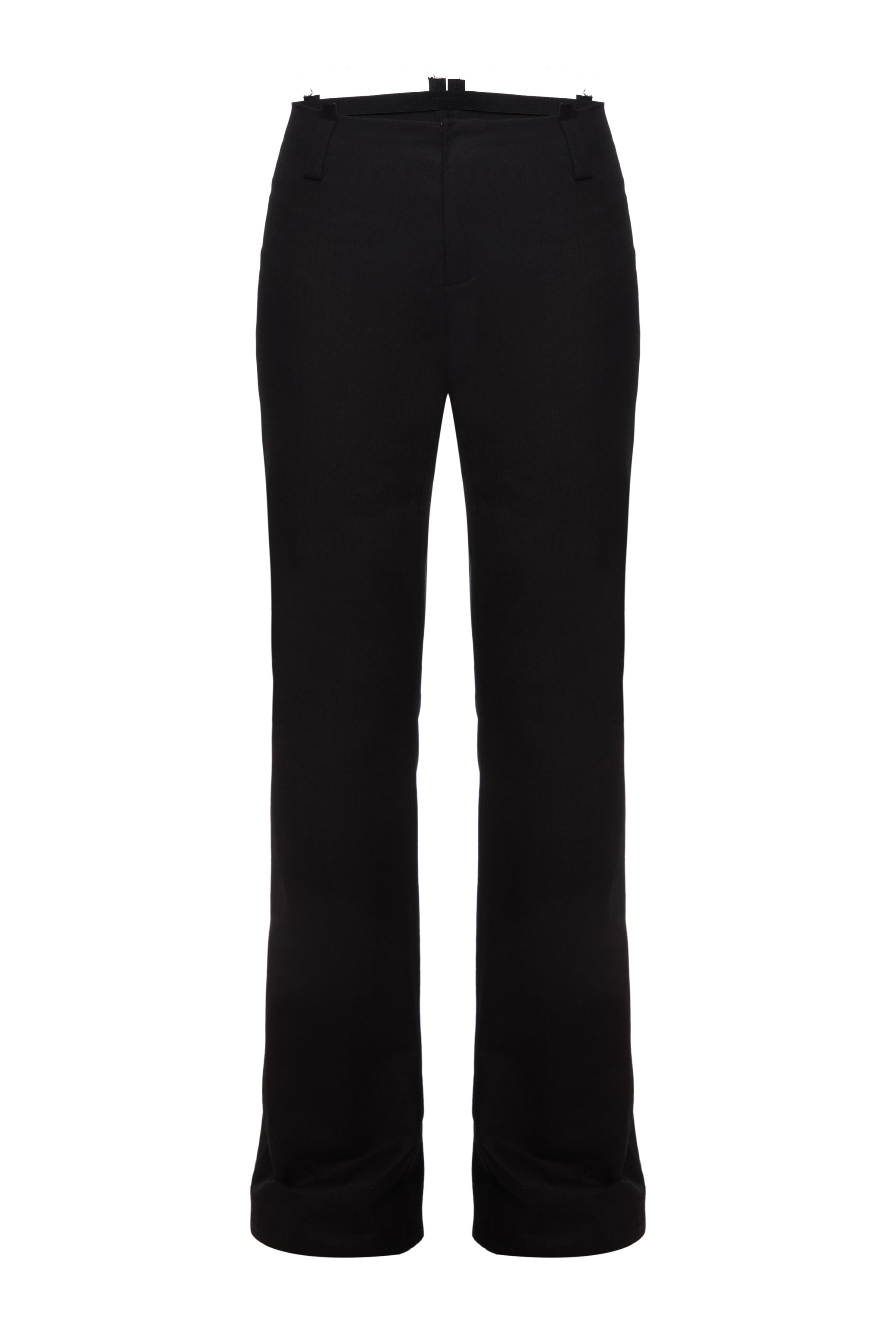 LOW RISE DENIM PANTS