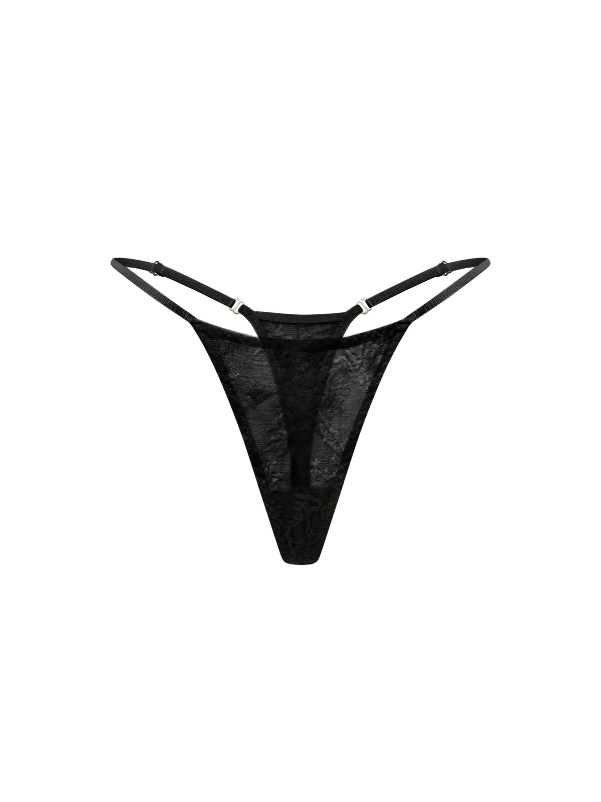 SHEER BRIEFS IN BLACK