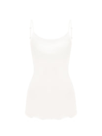 SHEER SILK MINI DRESS