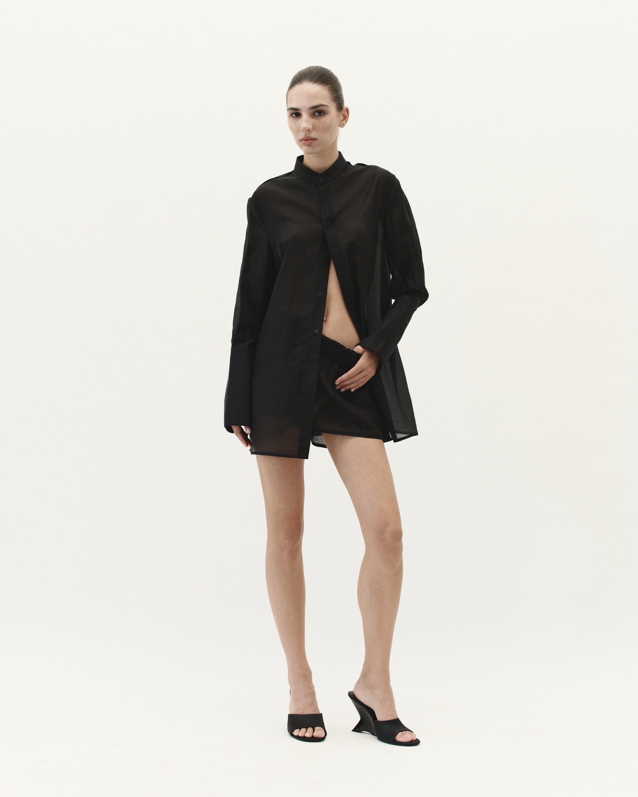 ECHO SHIRT IN BLACK