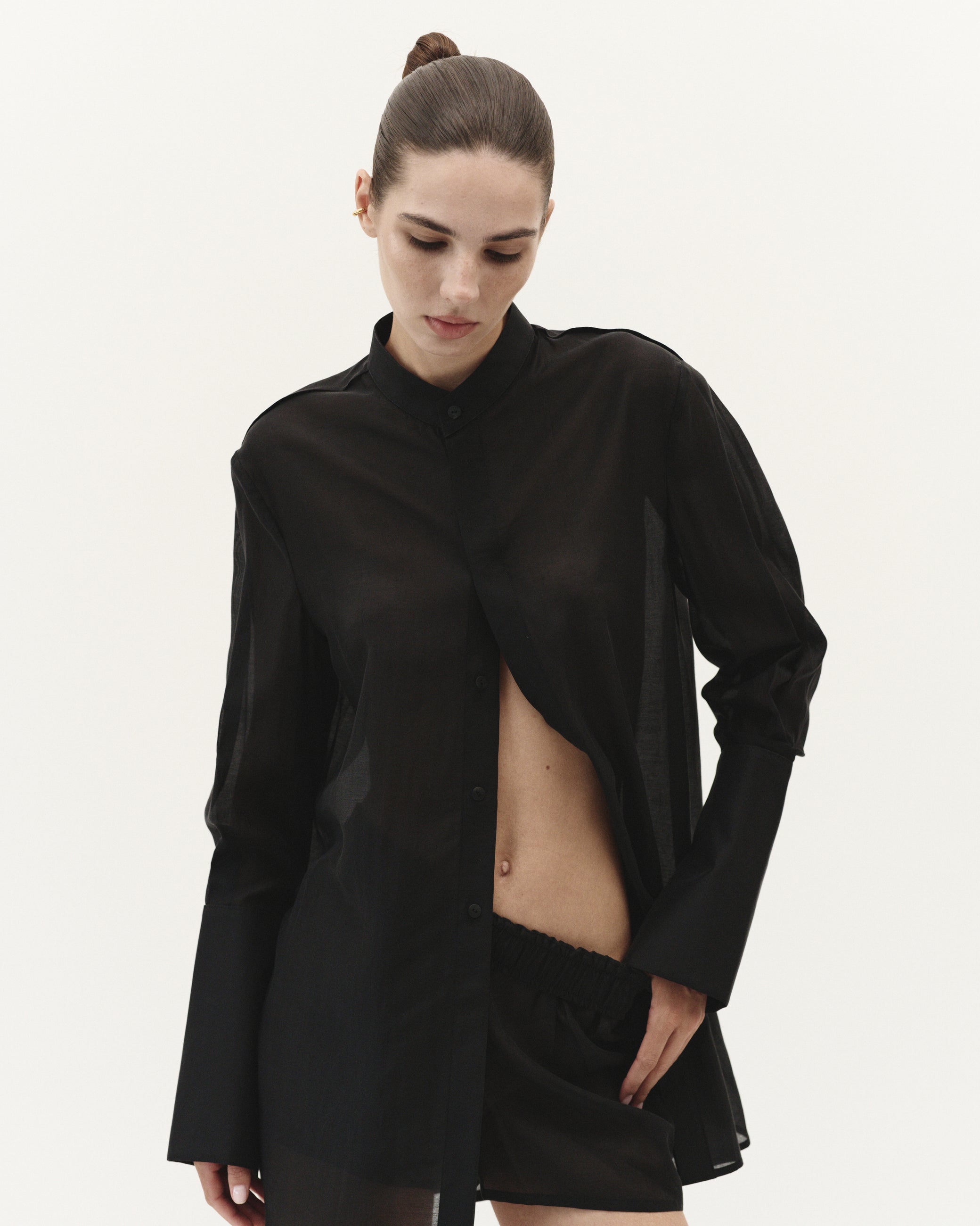 ECHO SHIRT IN BLACK