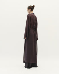 VEIL THROW IN DUST PURPLE