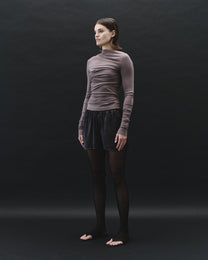 DRAPED LONGSLEEVE