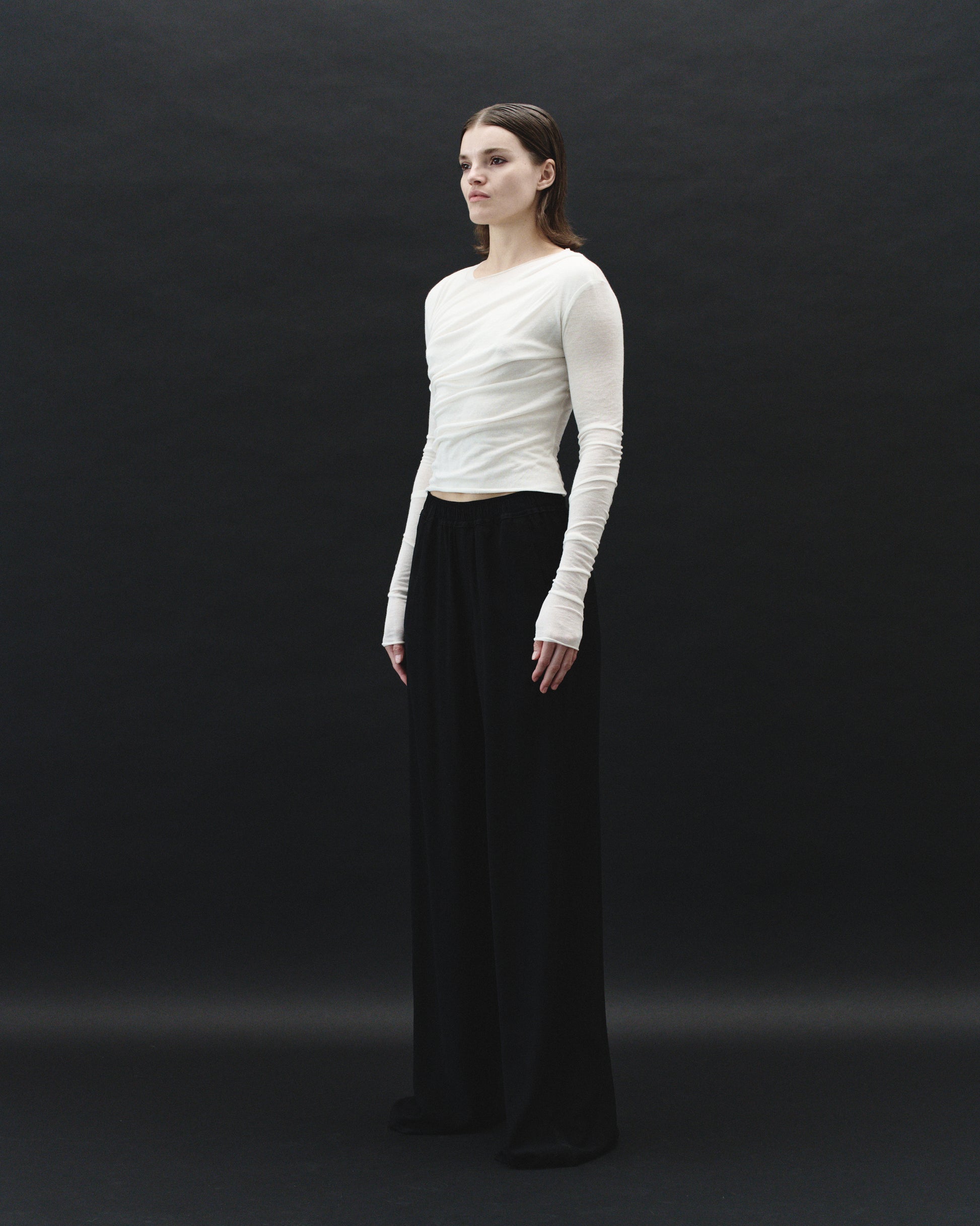 DRAPED LONGSLEEVE