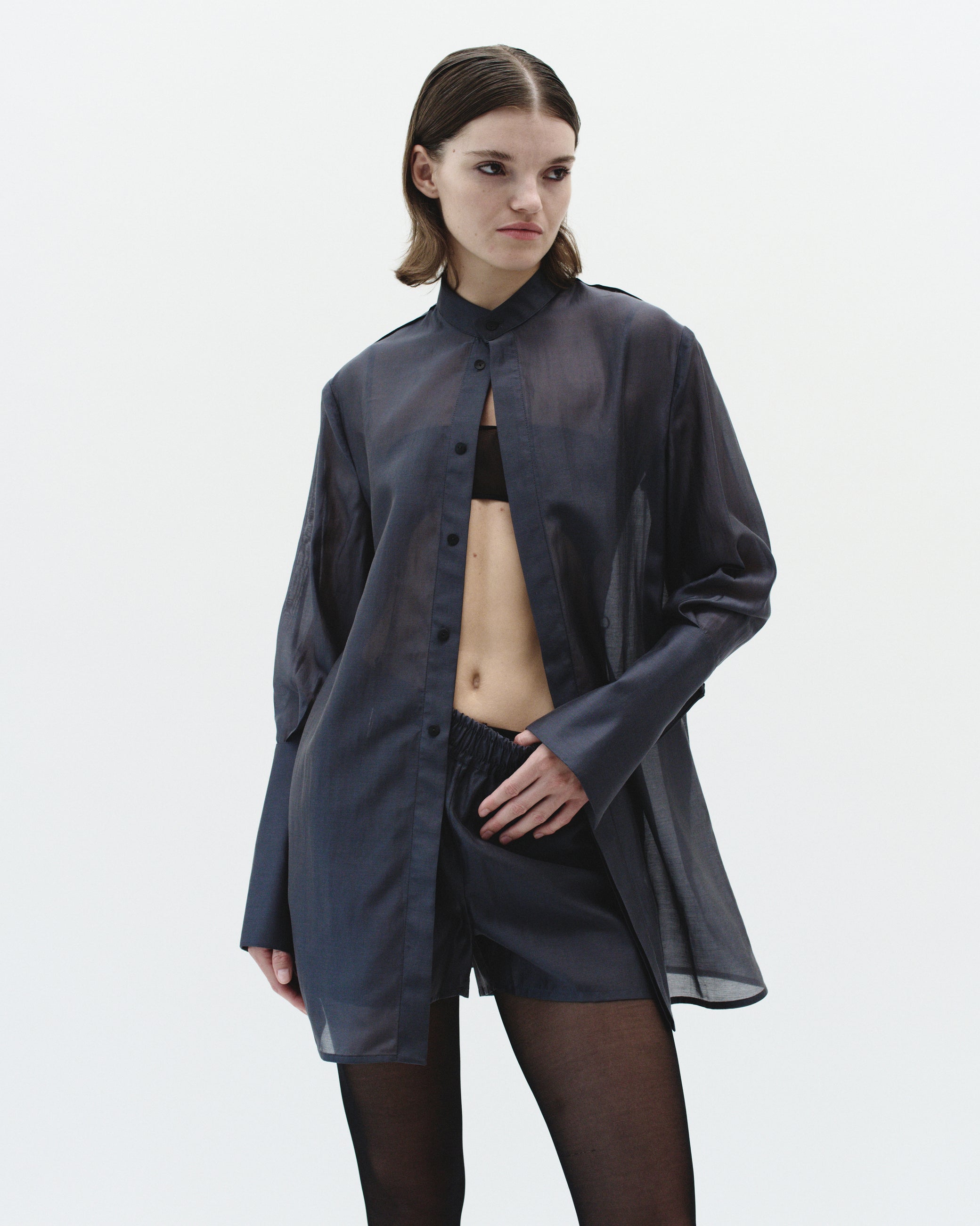 ECHO SHIRT IN DUST GREY