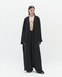 VEIL THROW IN DUST BLACK