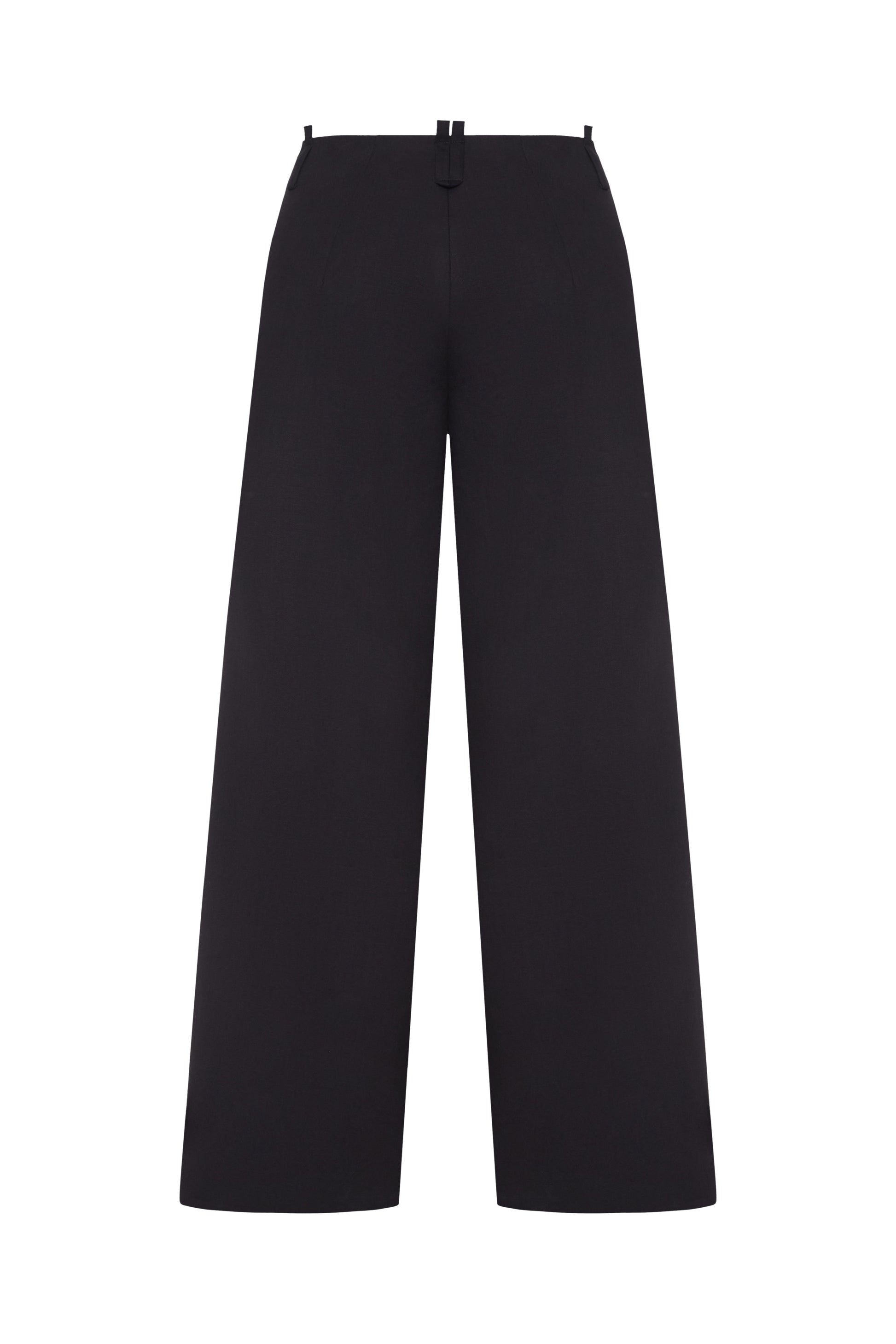 COTTON CHILL-FIT PANTS IN BLACK
