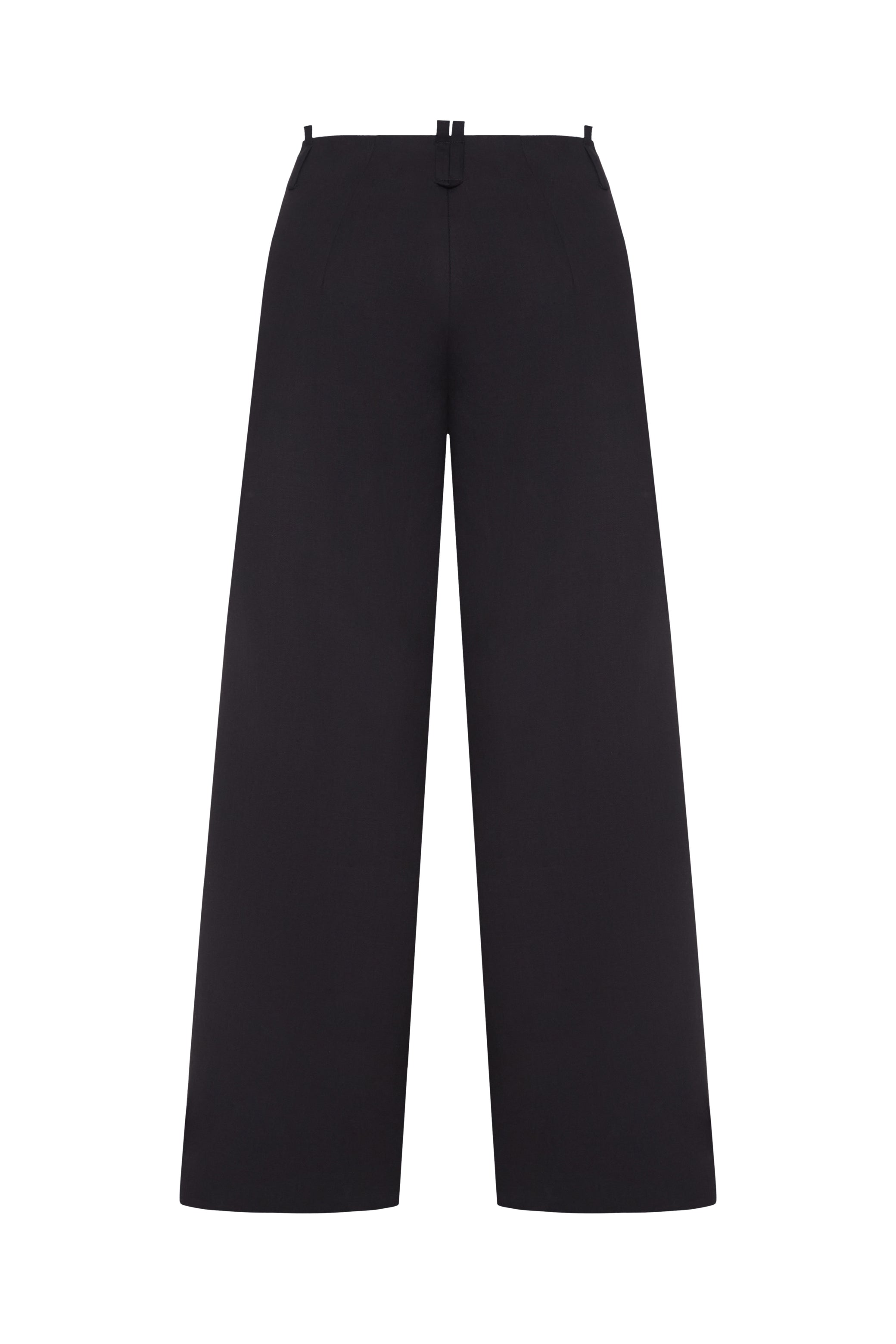 COTTON CHILL-FIT PANTS IN BLACK