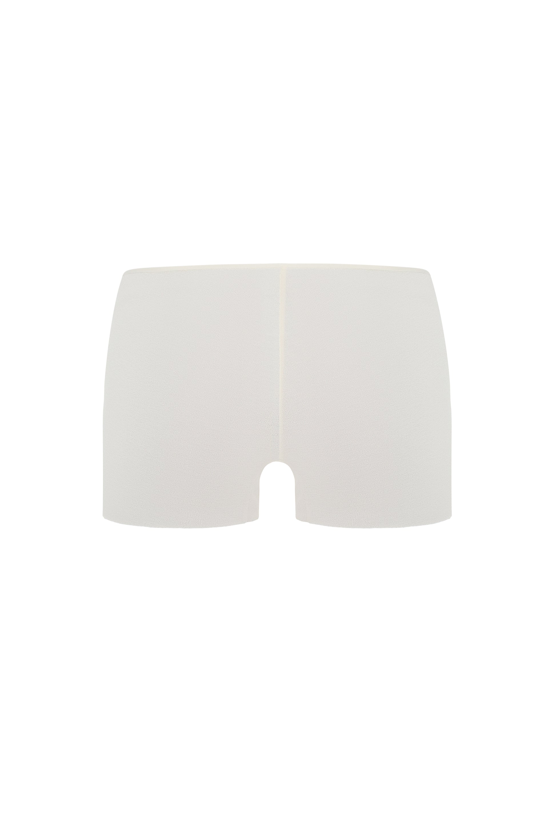 MINI SHORTS IN MILK