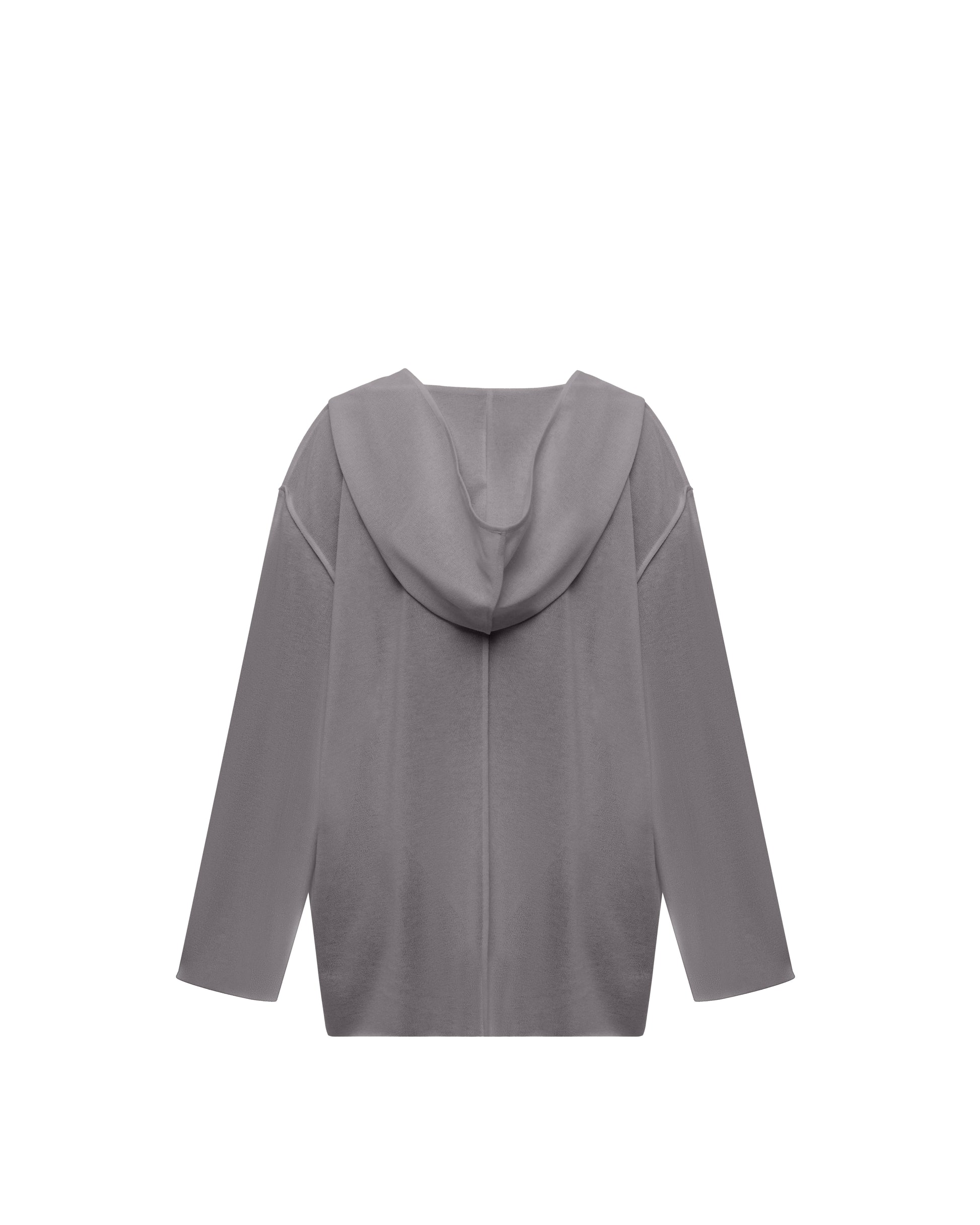 RELAXED-FIT HOODIE IN AMETHYST