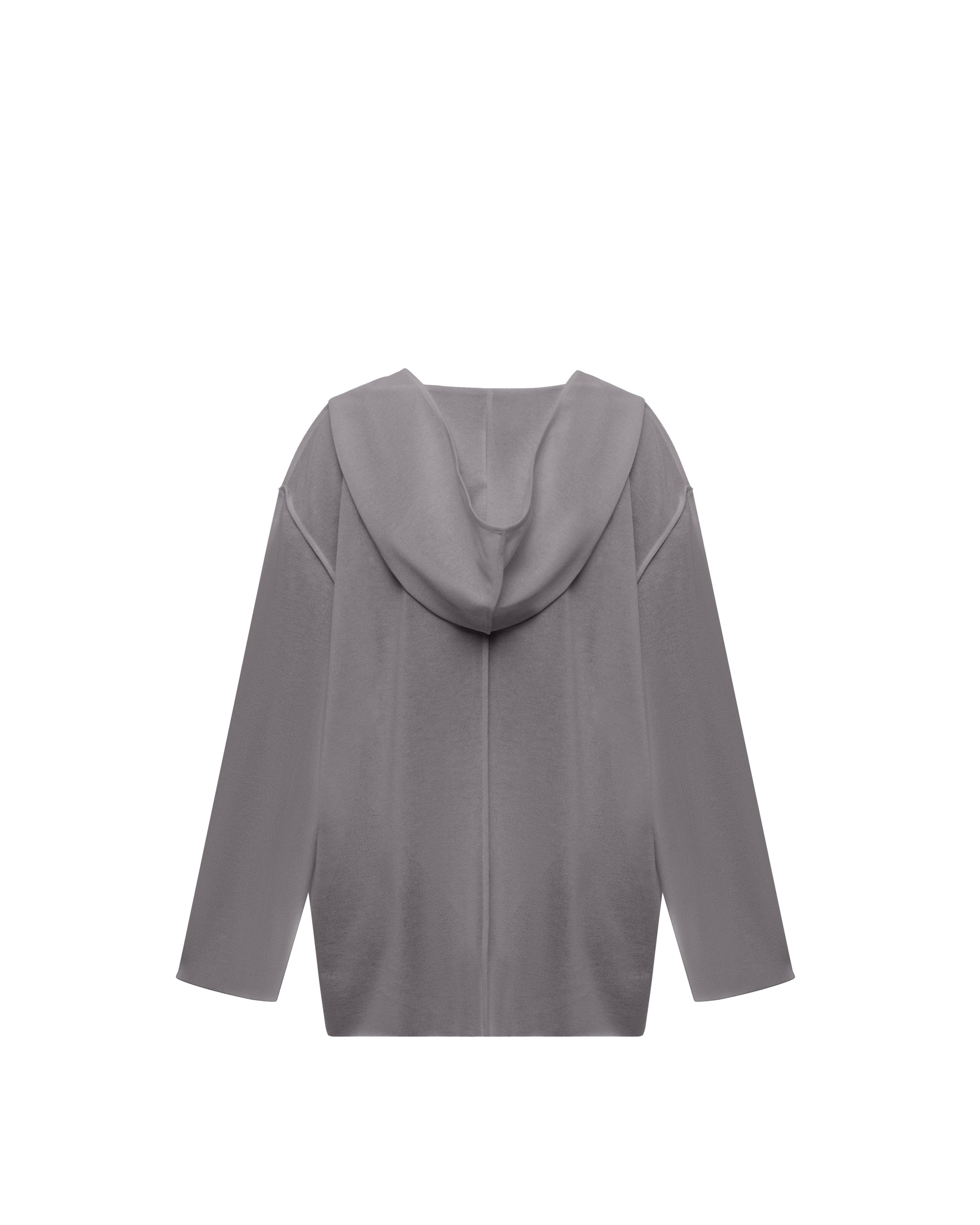 RELAXED-FIT HOODIE IN AMETHYST
