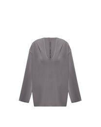 RELAXED-FIT HOODIE IN AMETHYST