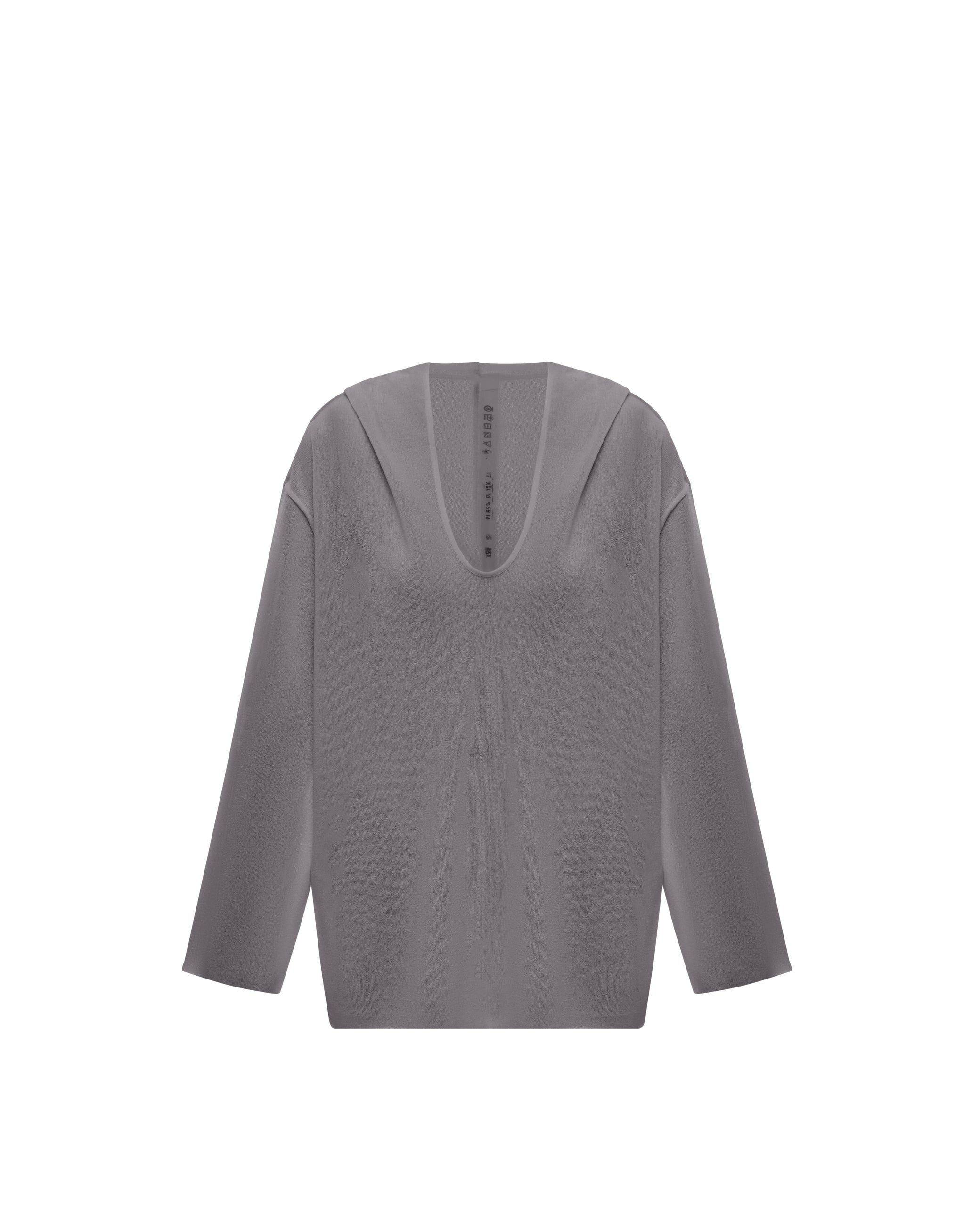 RELAXED-FIT HOODIE IN AMETHYST