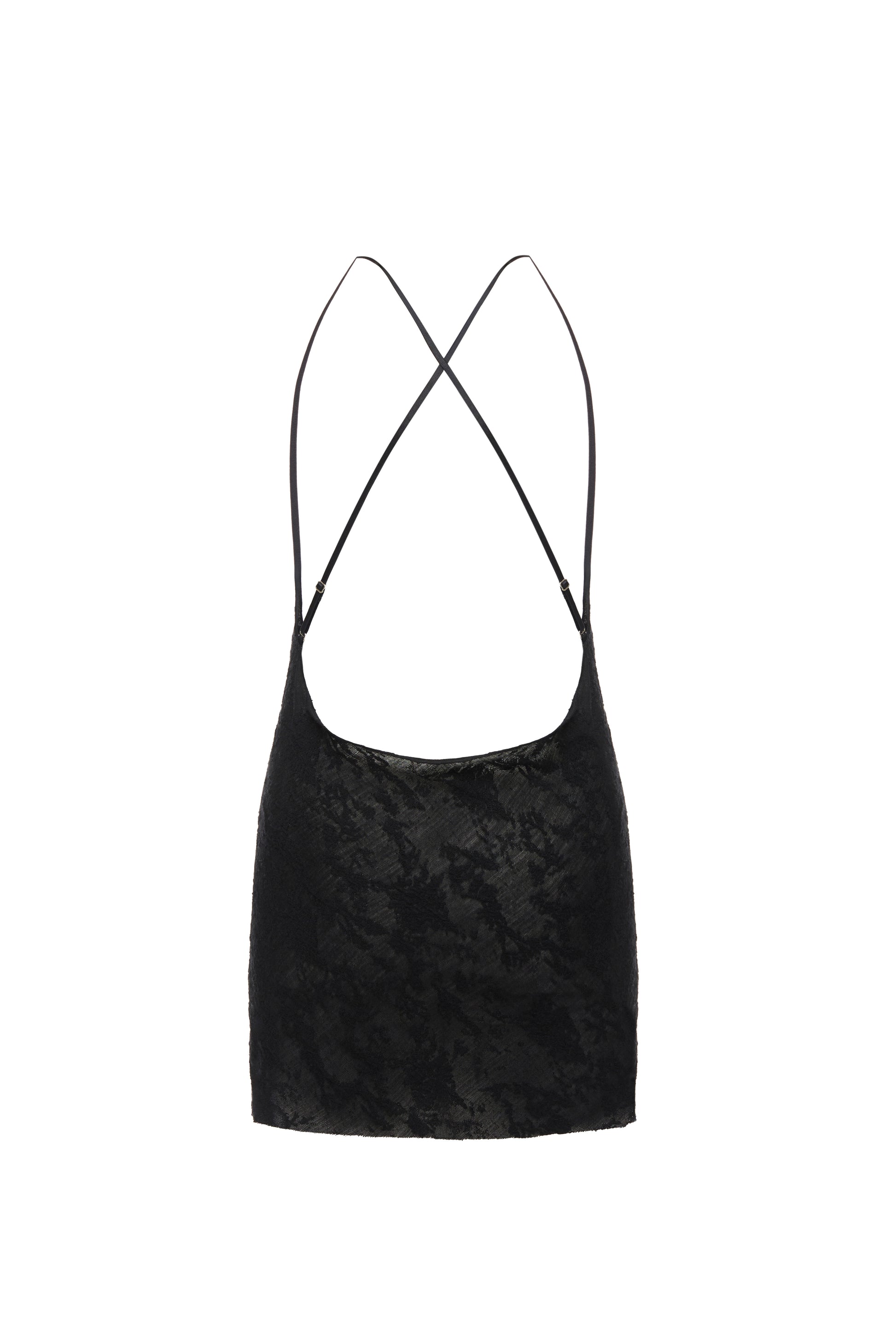 CUT-OUT MINI DRESS IN BLACK