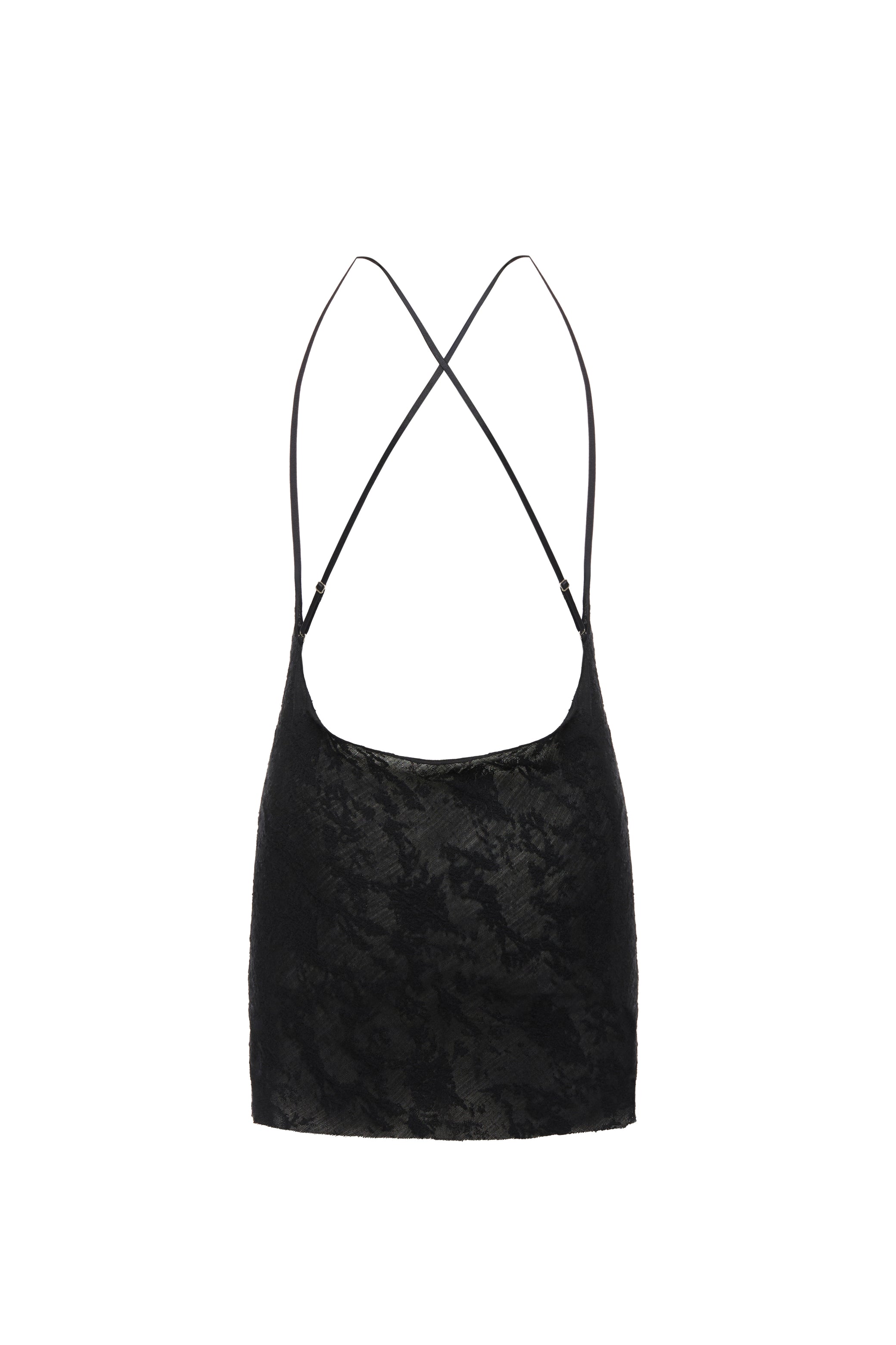 CUT-OUT MINI DRESS IN BLACK