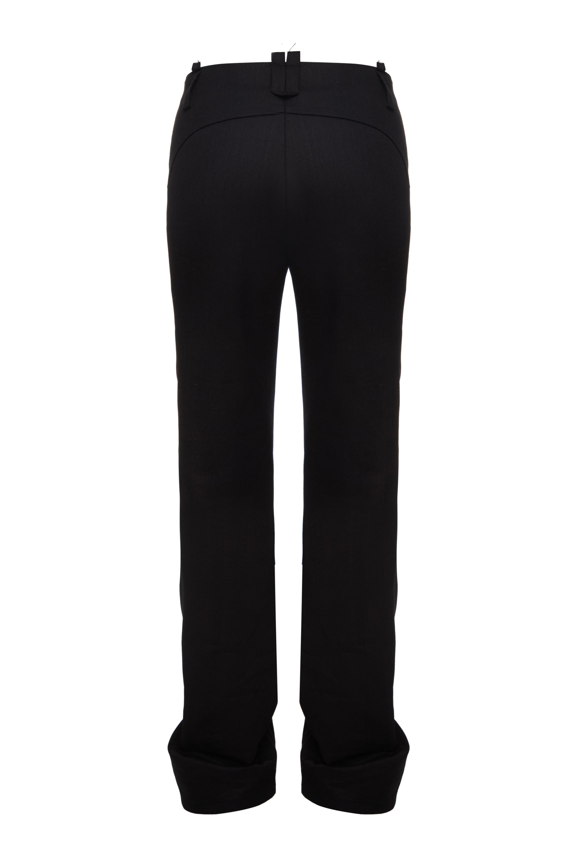 LOW RISE DENIM PANTS