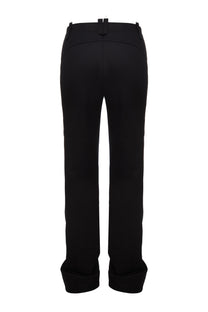 LOW RISE DENIM PANTS