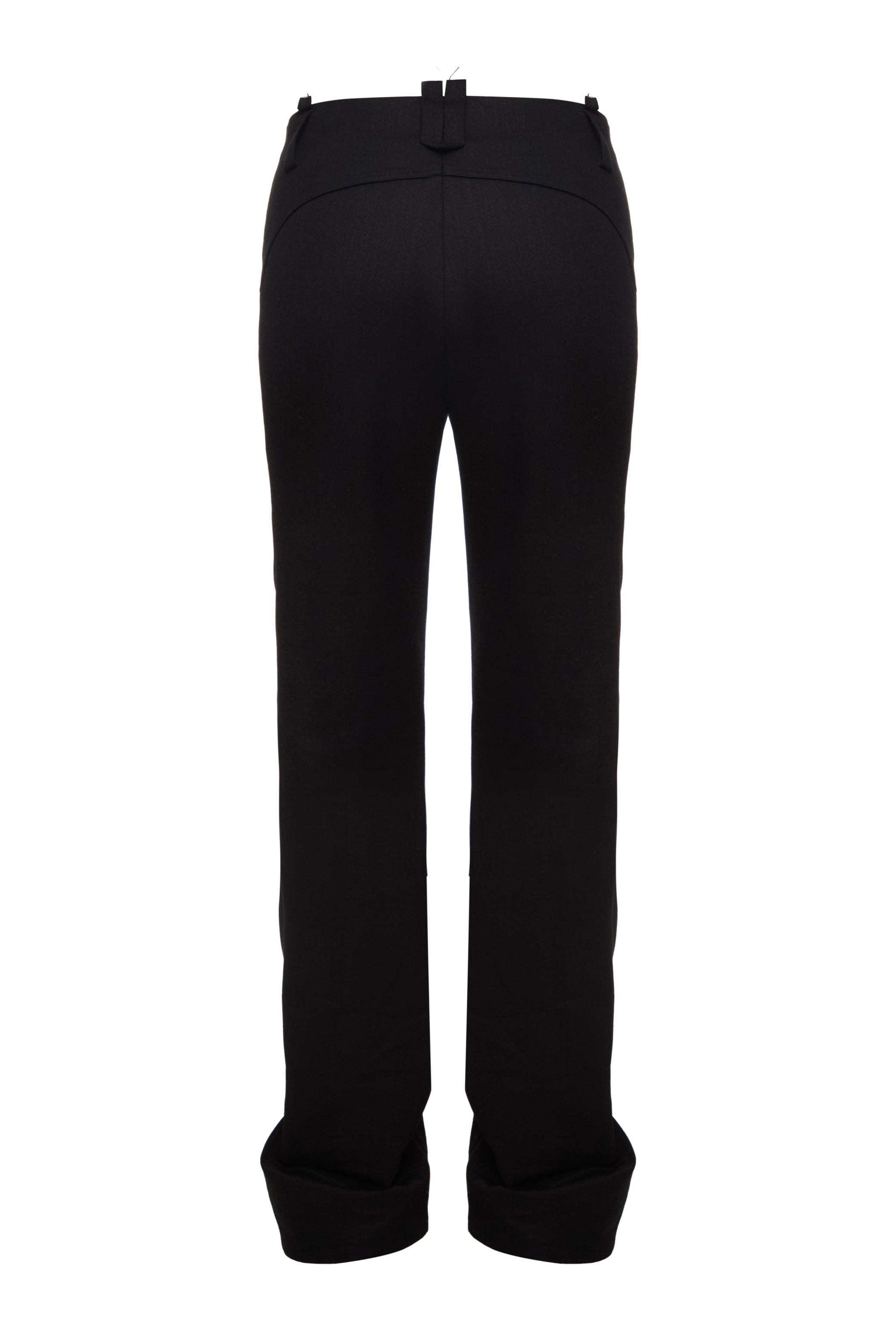 LOW RISE DENIM PANTS
