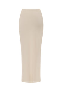 DAILY MAXI SKIRT IN BEIGE
