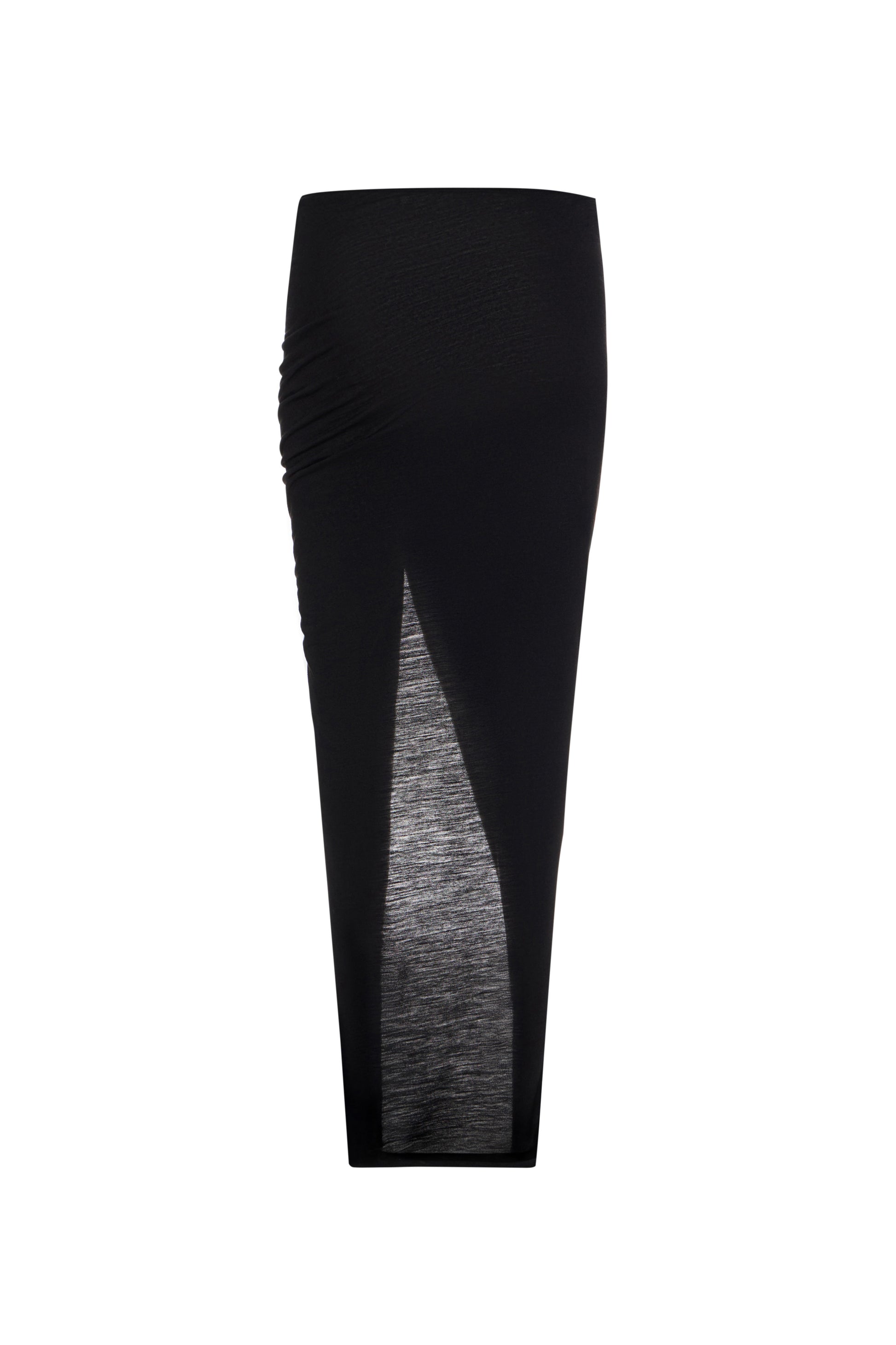 WOOL FLOOR-LENGTH SKIRT