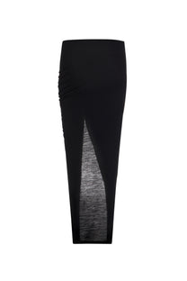 WOOL FLOOR-LENGTH SKIRT