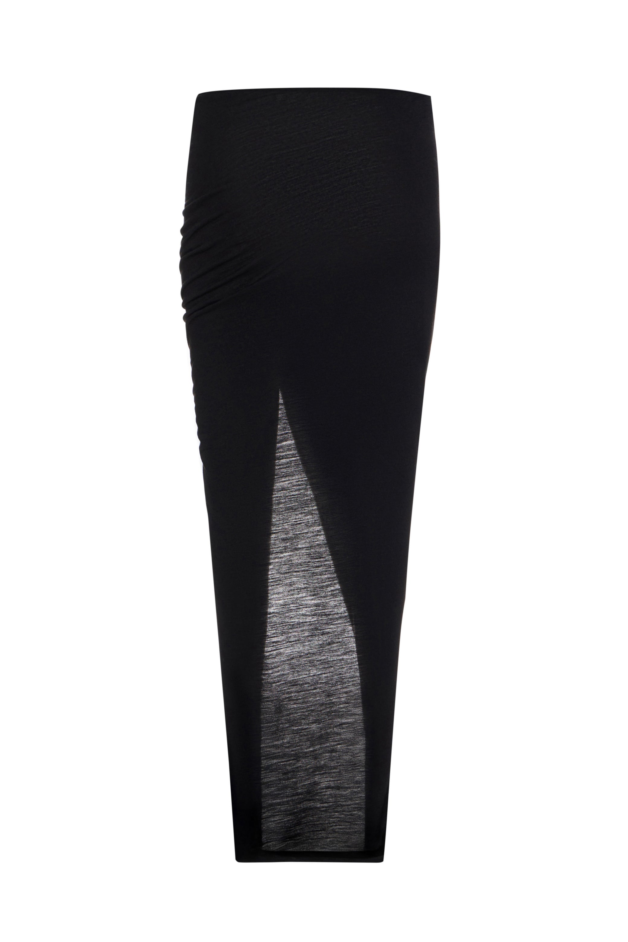 WOOL FLOOR-LENGTH SKIRT