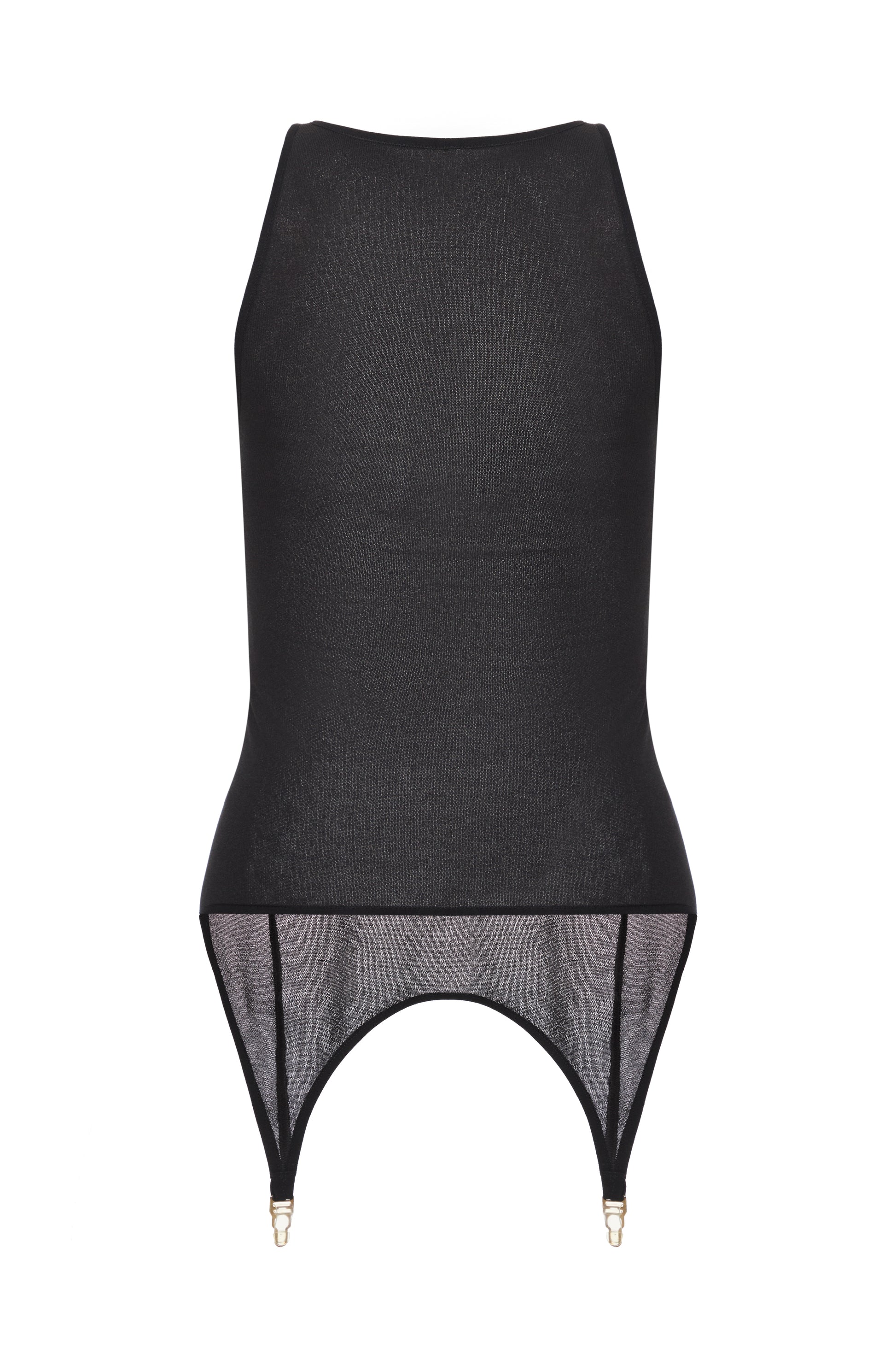 FASTEN ME TOP IN BLACK
