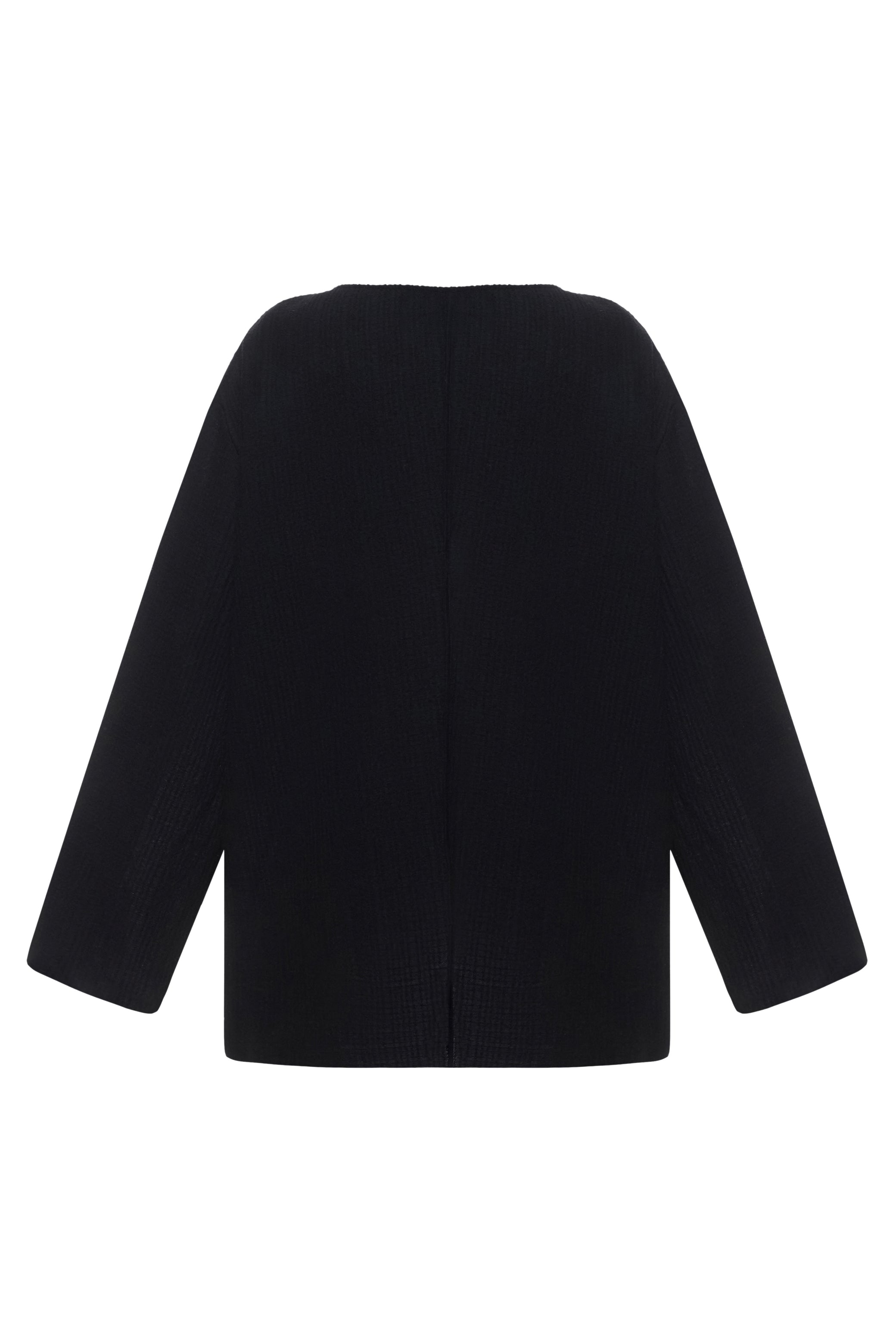 LOOSE WOOL SHIRT