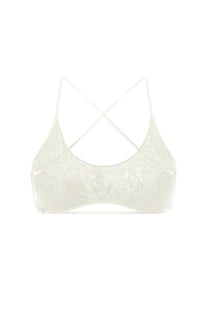 SCOOP TOP IN IVORY