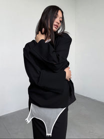 LOOSE SHIRT WITH CUFF