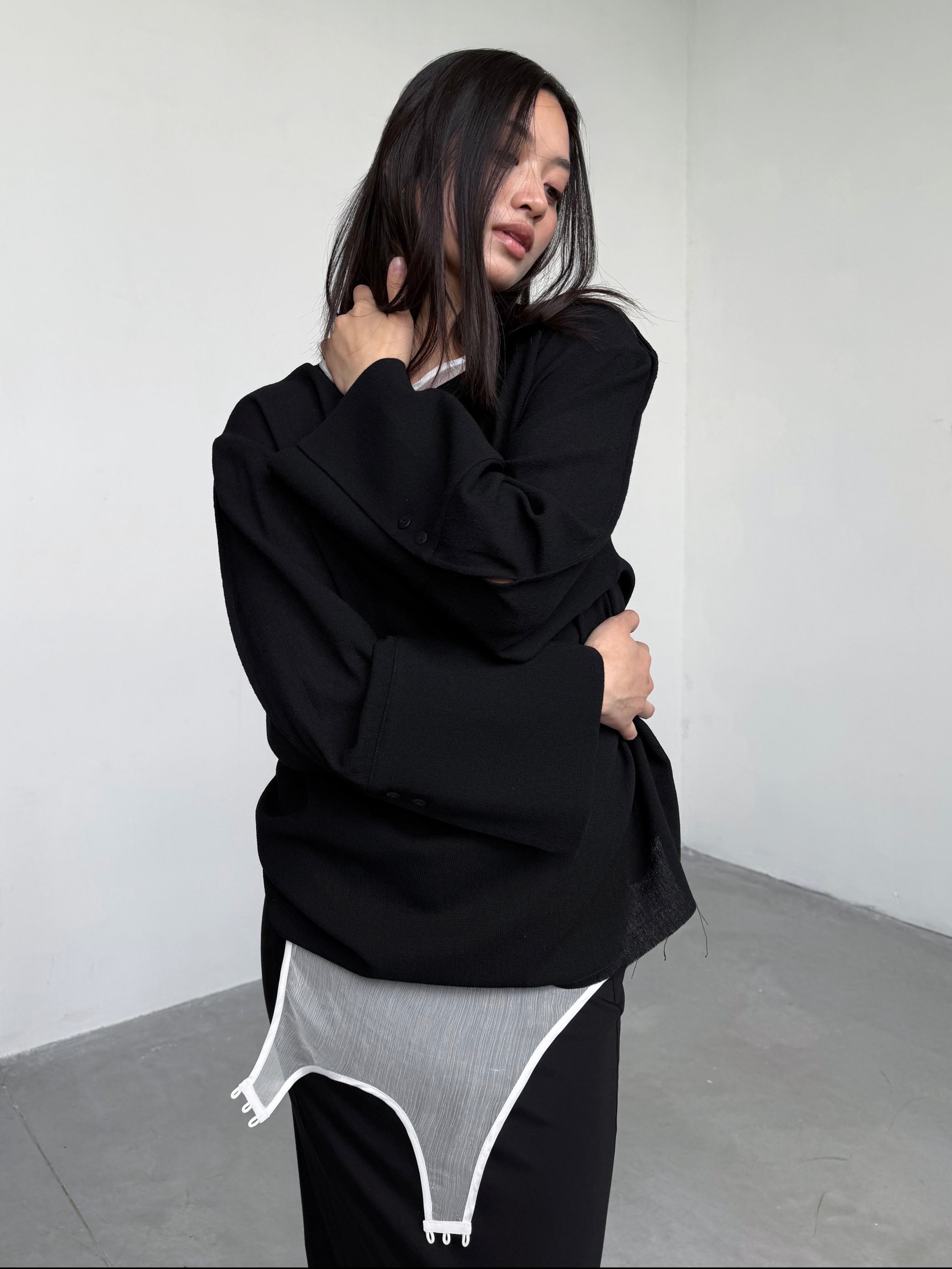 LOOSE SHIRT WITH CUFF