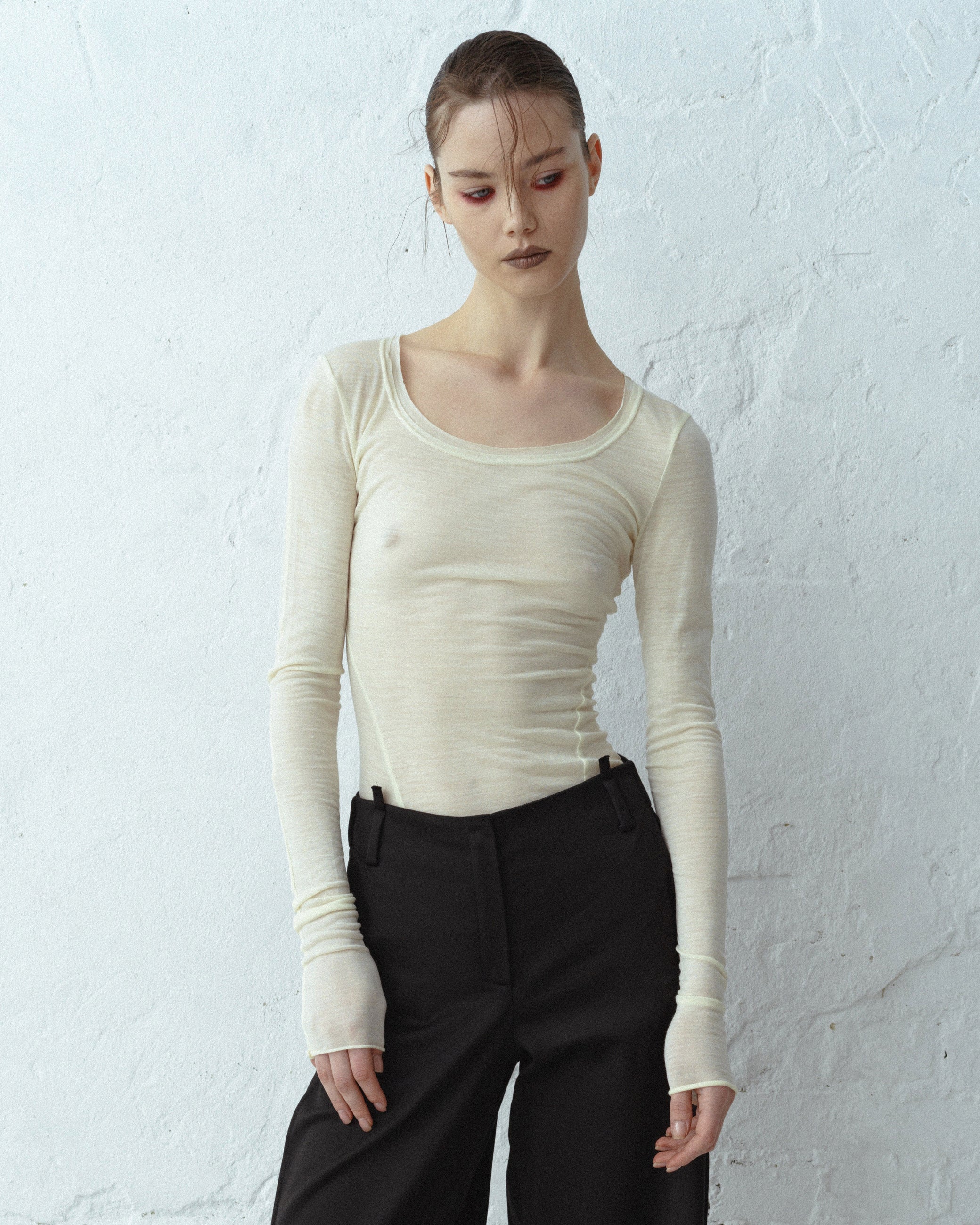 DAILY LONGSLEEVE IN IVORY